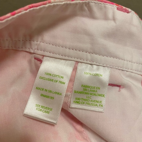 Lilly Pulitzer The Walsh Short In Pink Pout Size 4 - Picture 9 of 11